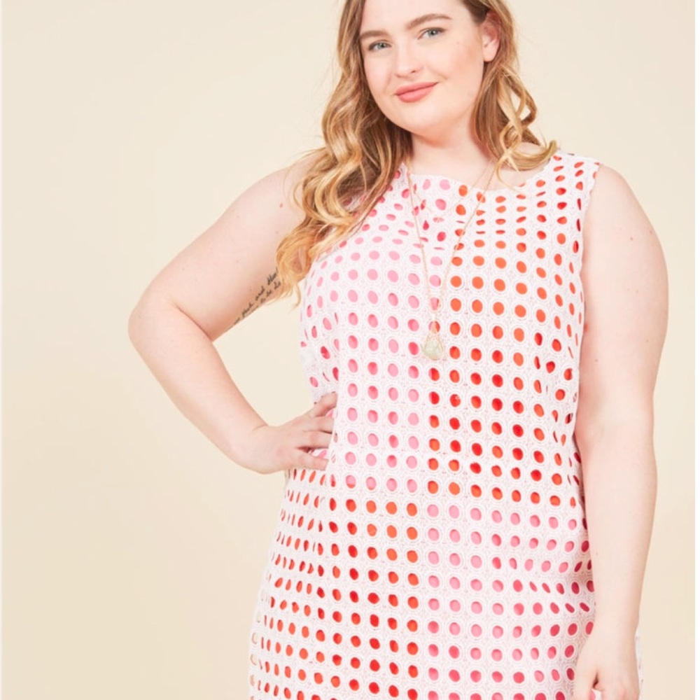 Modcloth Fluent in Finesse Shift Dress NWOT
